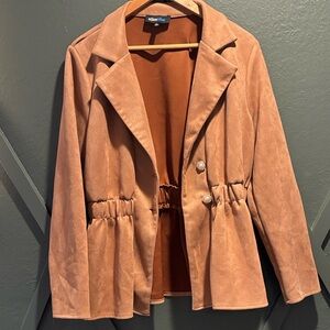 Alice Blue Tan Women's Blazer